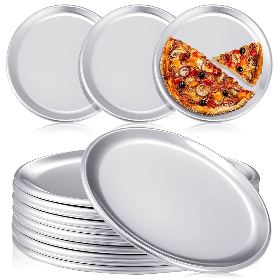 PLATO ALUMINIO DE PIZZA 11"