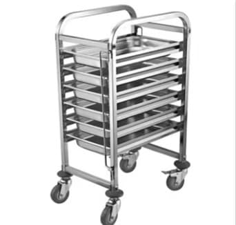 CARRITO PANADERO DE 6 BANDEJAS GN 1/1