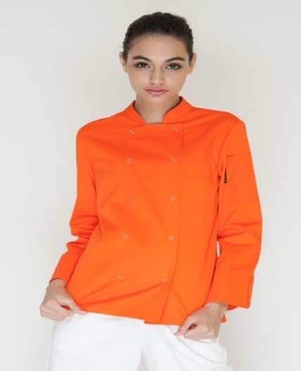 CHAQUETA NARANJA MANGA LARGA T:S CHECKEDOUT 