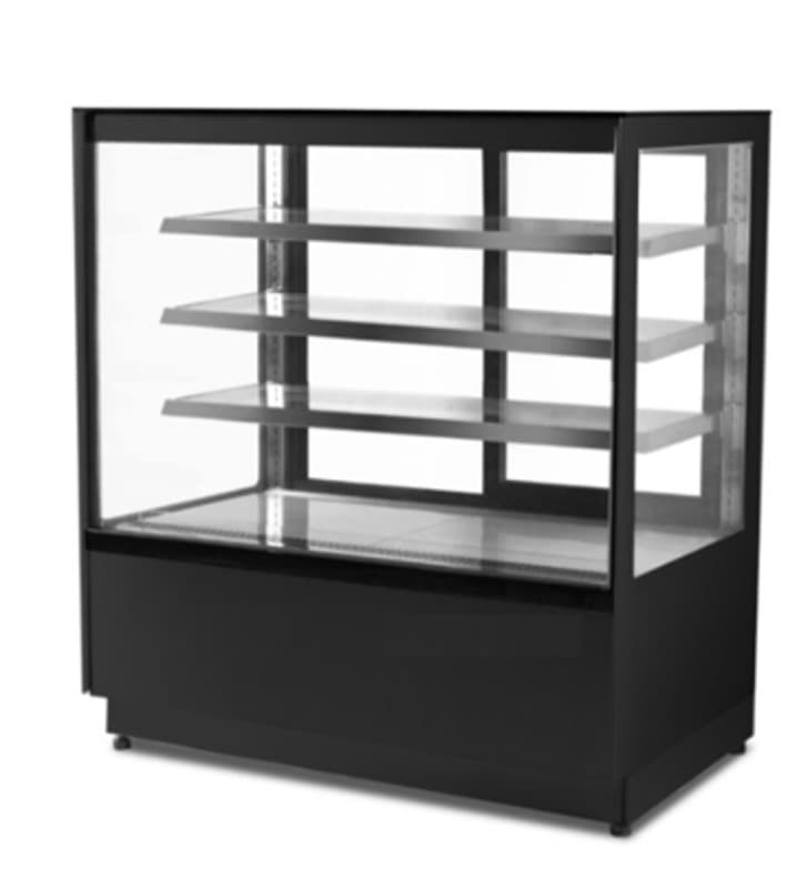 VITRINA REFRIGERADA RECTANGULAR 150x75x135CM CHEFS FACTORY