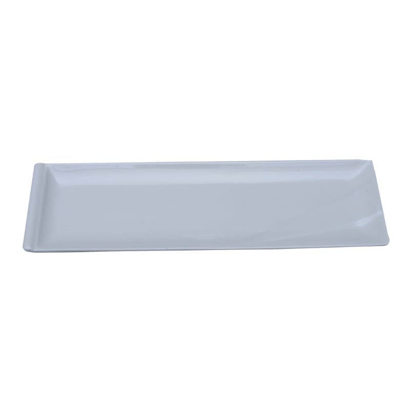 BANDEJA DE CERÁMICA RECTANGULAR BLANCA 36cmx10cm