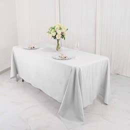 MANTEL BLANCO 72x120" POLIESTER