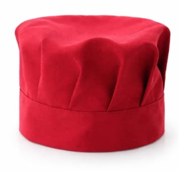 GORRO HONGO ROJO CORTE BAJO