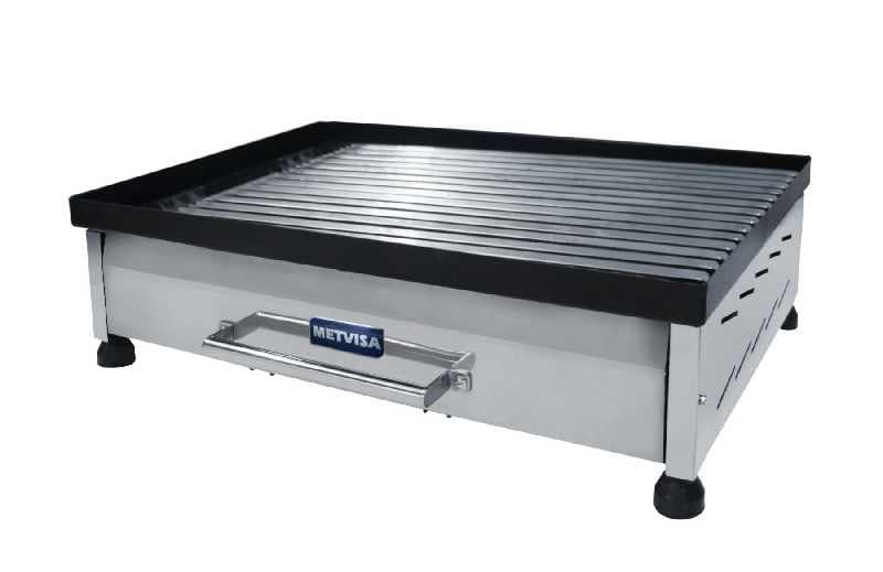 PARRILLA AL CARBÓN AMERICANA 80CM METVISA