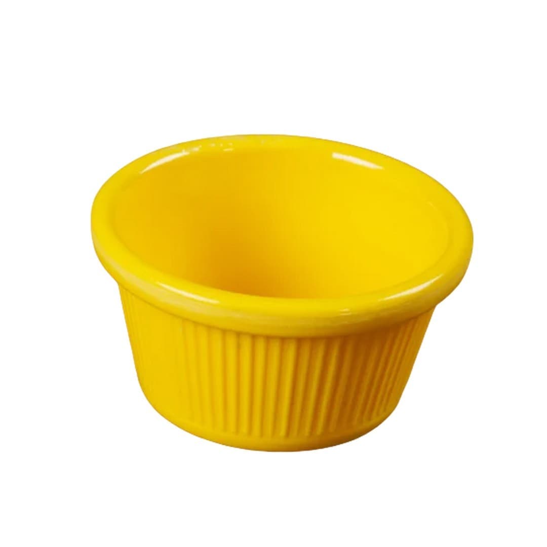 RAMEKIN DE MELAMINA AMARILLO 7.2 CM