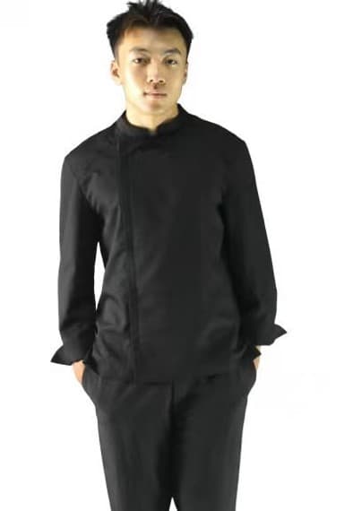 CHAQUETA NEGRA CABALLERO MANGA LARGA T: L CHECKEDOUT