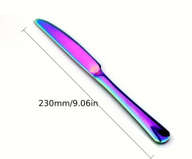 CUCHILLO MESA TORNASOL 22CM