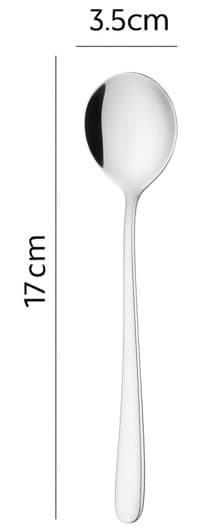 CUCHARA POSTRE 17CM
