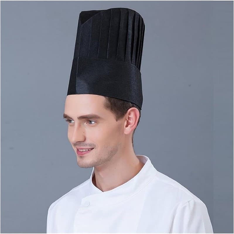 GORRO DE PAPEL NEGRO 29CM