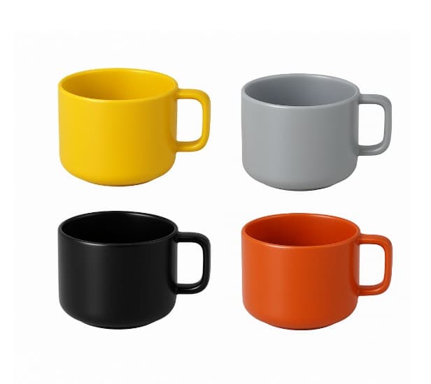 Taza de cerámica 400ml/16 oz - cod: djy-1