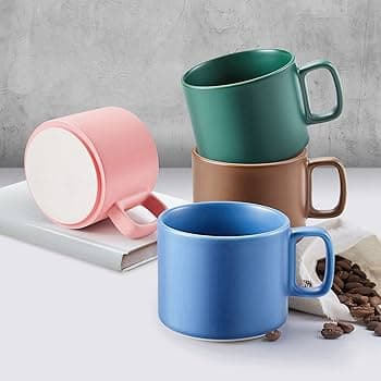 TAZA DE CERÁMICA VERDE