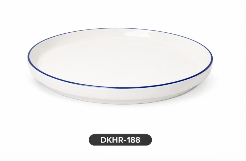 PLATO DE CERÁMICA COLORES SURTIDOS 10.5"