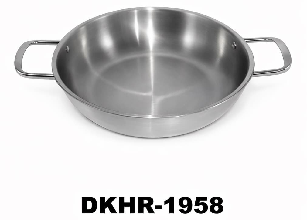 BANDEJA INOX CON ASAS  26 CM