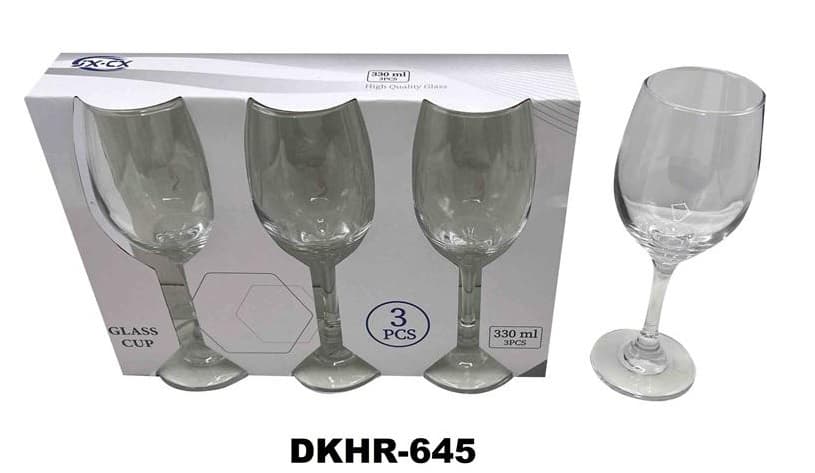 COPA DE VINO 330 Ml / SET 3 PZAS