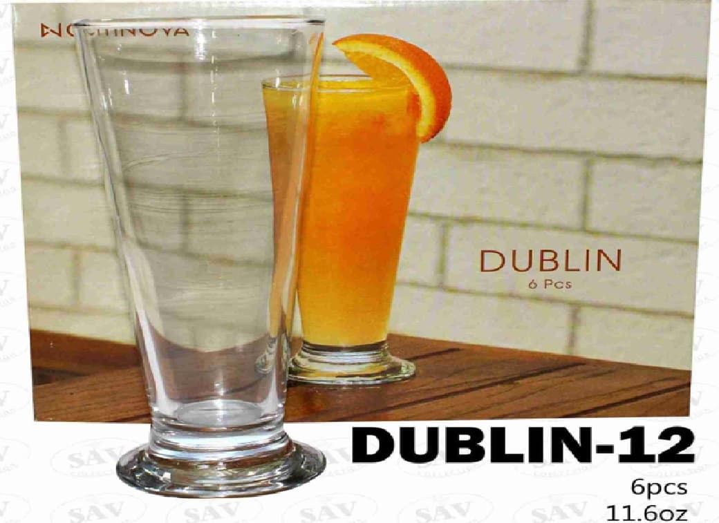 VASO DUBLIN 354 Ml / 12  Oz SET 6 PZAS