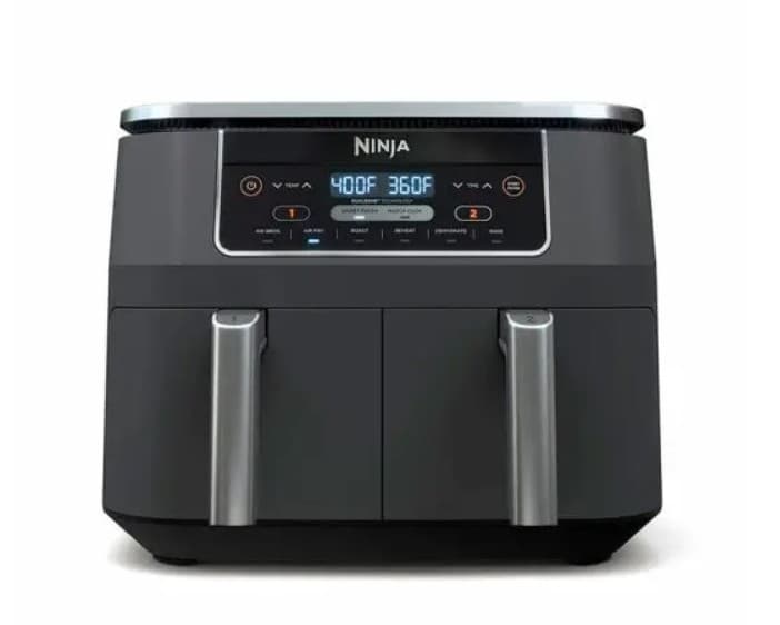 Freidora de aire 6 en 1 de 2 cestas con tecnología DualZone Ninja-120V/60HZ