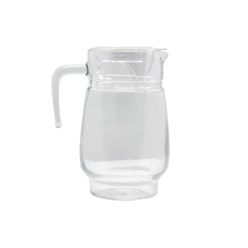 JARRA DE VIDRIO CON TAPA 1.6 LITROS