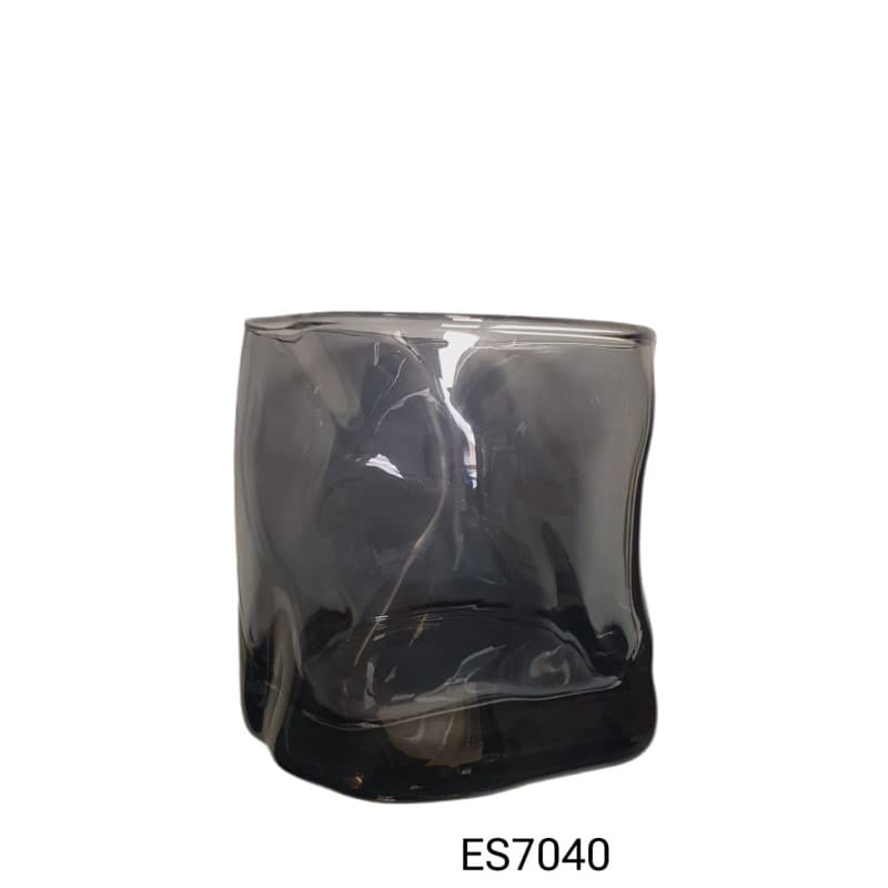 VASO ROCA GRIS 280 ml / 9.47 oz SET 6 PZAS