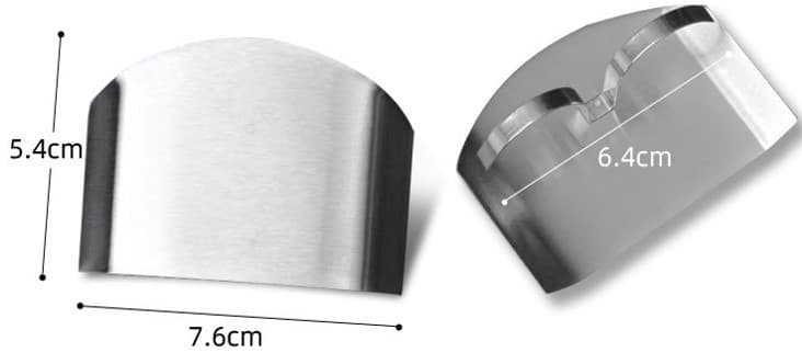PROTECTOR DE DEDOS INOX 7.6X5.4CM