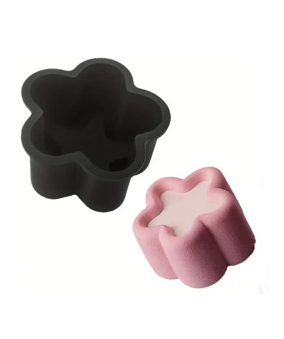 MINI MOLDE DE SILICONA FLOR 12X6.5 CM