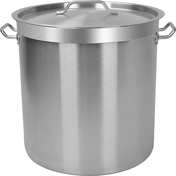 OLLA DE INDUCCIÓN INOX CON TAPA T-50cm*H50