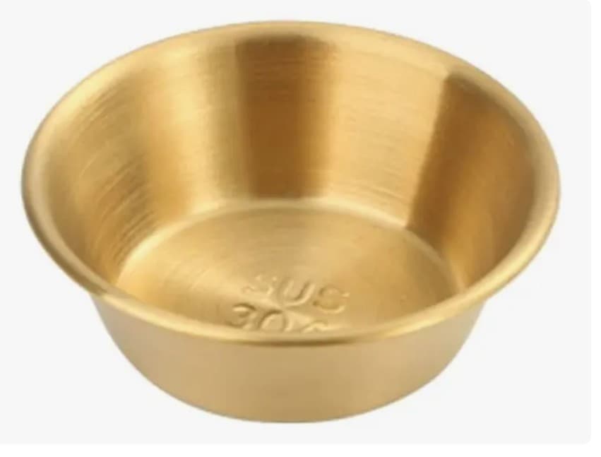 RAMEKIN INOX DORADO 6X2.5 CM 20.8 G