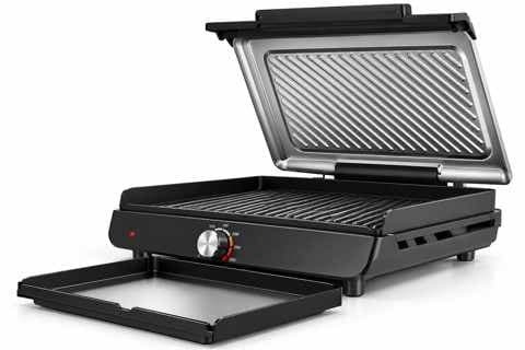 PARRILLA Y PLANCHA ELÉCTRICA NINJA SIZZLE INDOOR GRILL & GRIDDLE