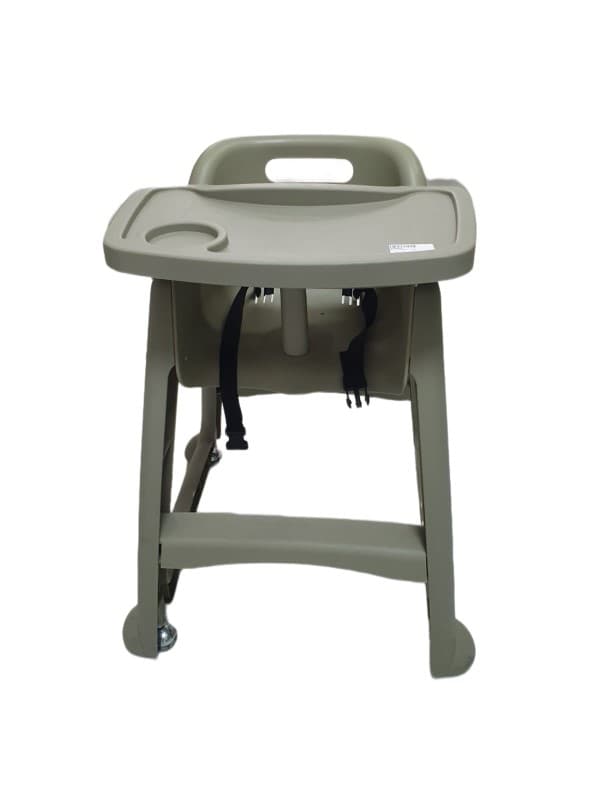 SILLA BEBE PLASTICA GRIS MEDIDA: 46*58*70 CM