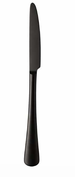 CUCHILLO MESA NEGRO 23.1CM
