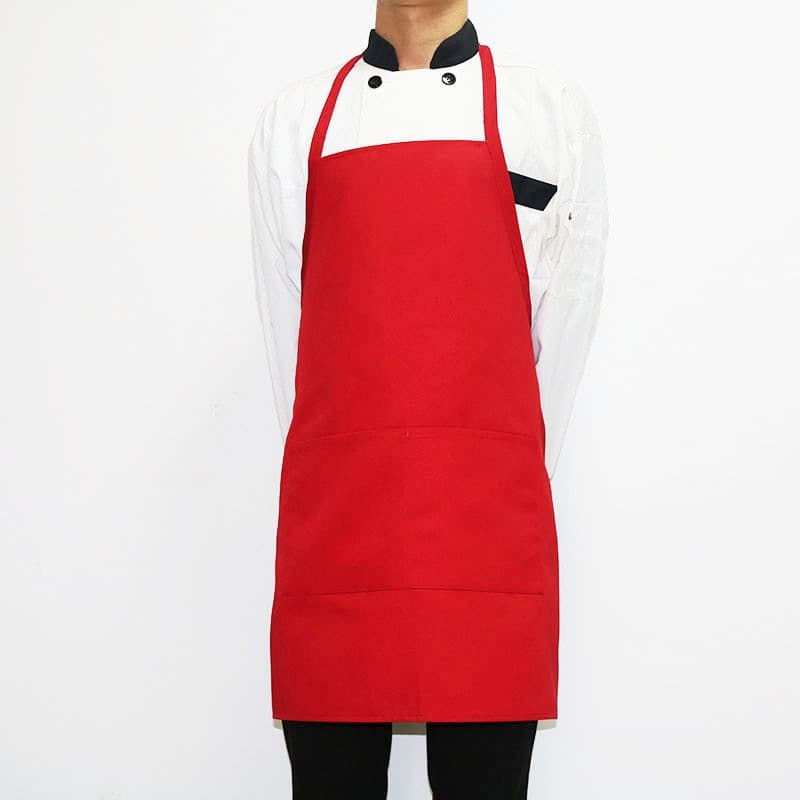 DELANTAL COMPLETO ROJO CHEFS FACTORY