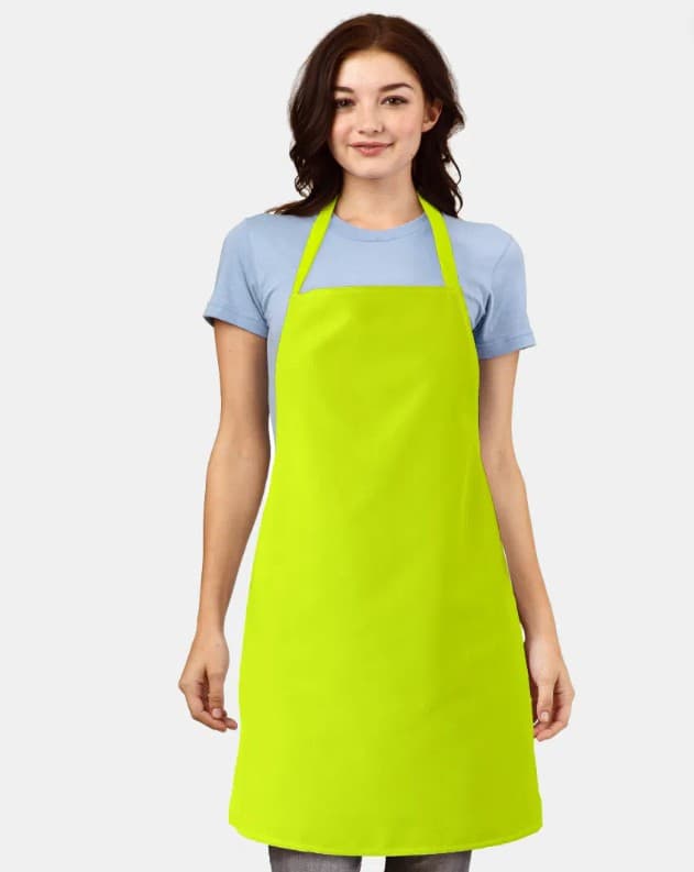 DELANTAL COMPLETO VERDE FLUORESCENTE CHEFS FACTORY