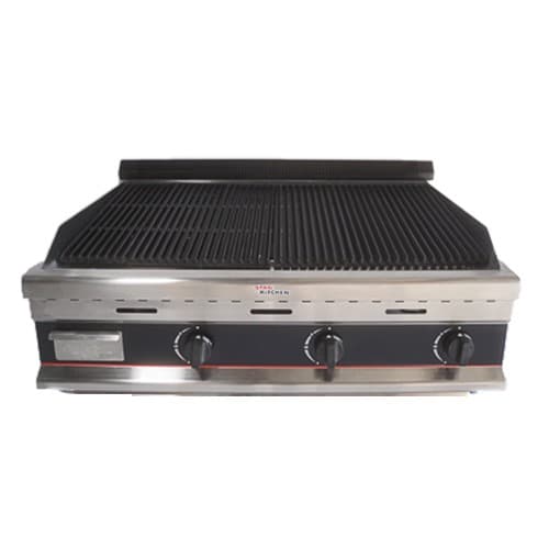 PARRILLA GRILL A GAS 3 QUEMADORES STAR KITCHEN
