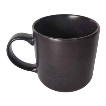 TAZA DE CERÁMICA NEGRO MATE 13.5 OZ / 400 ML