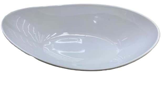 BOWL DE CERÁMICA OVALADO 12"
