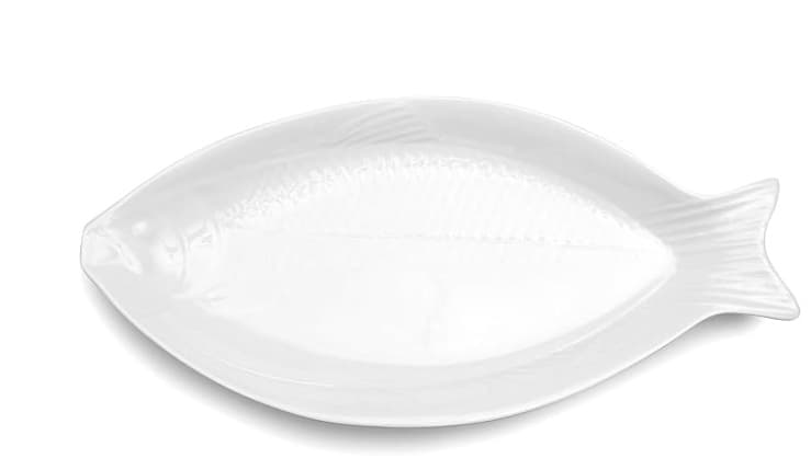 PLATO DE CERÁMICA FORMA DE PEZ 16" 