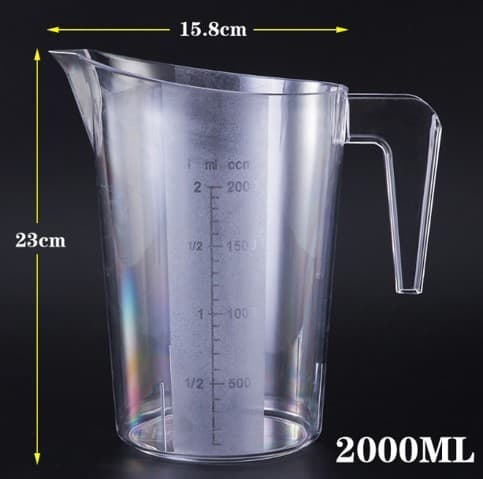 JARRA MEDIDORA POLICARBONATO 2000ML
