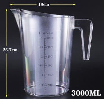 JARRA MEDIDORA POLICARBONATO 5000ML