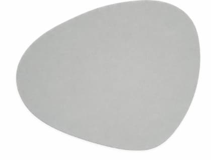 INDIVIDUAL PVC OVALADO GRIS 45X36 CM