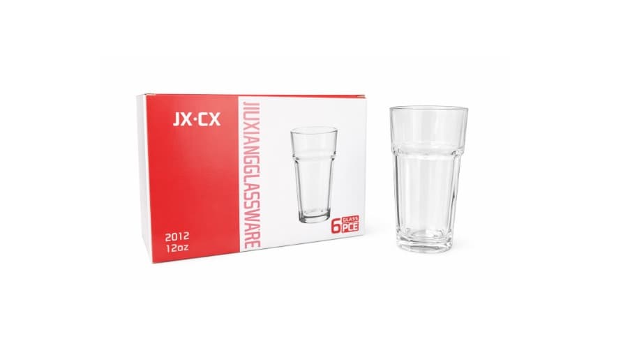 VASO BRISTOL 355ml / 12oz SET 6 PZAS