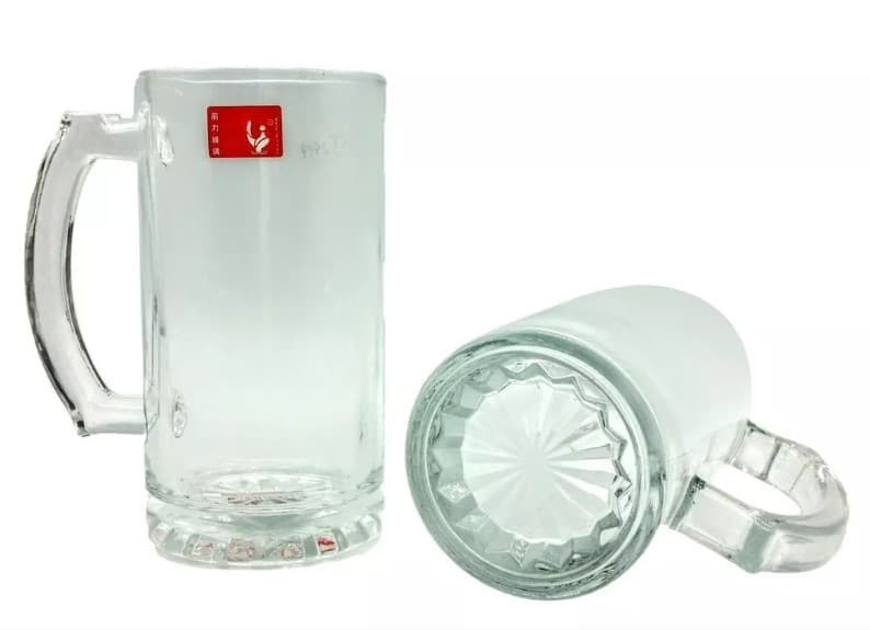 JARRA DE CERVEZA 500 ml / 16.90 oz SET 2 PIEZAS