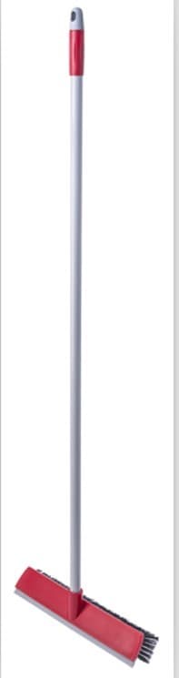 CEPILLO DE PISO 40 CM CON CERDAS 4.5 CM MANGO METALICO 140 CM