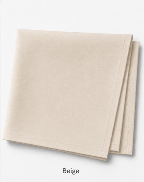 SERVILLETA BEIGE 49X49CM