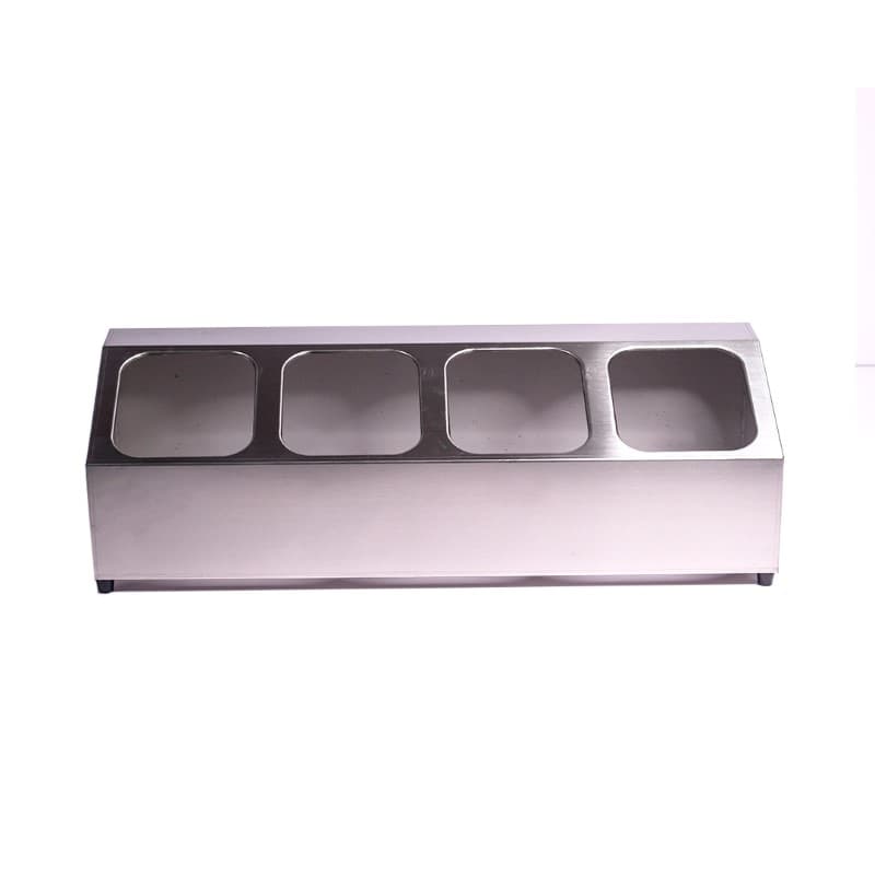 DISPENSADOR ACERO INOXIDABLE BANDEJAS GN 1/6*4PART