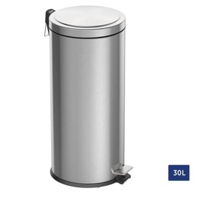 BASURERO INOX 30 LITROS
