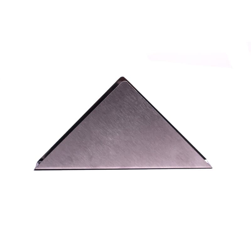 SERVILLETERO TRIANGULAR ACERO INOXIDABLE 18X3CM