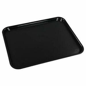 BANDEJA DE SERVIR NEGRA 12x16"