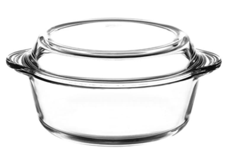 REFRACTARIA CON TAPA 1.7LT 22x26x6 CM
