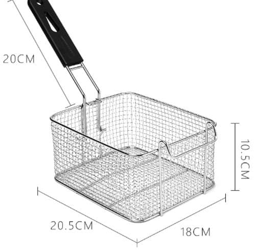 CESTA DE FREIR 20.5X18X10.5CM