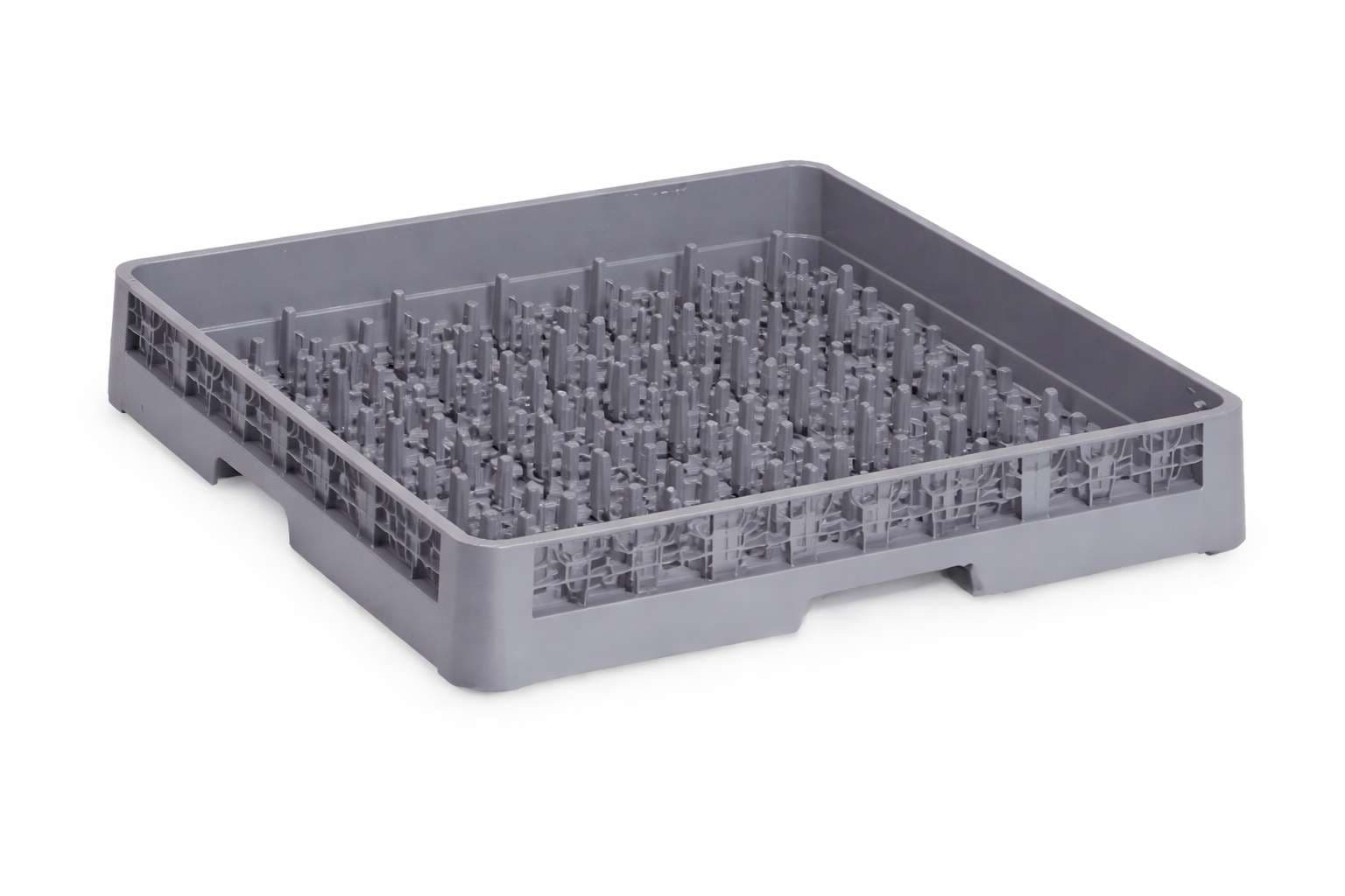 RACK PLATOS GRIS 25 COMPARTIMIENTOS