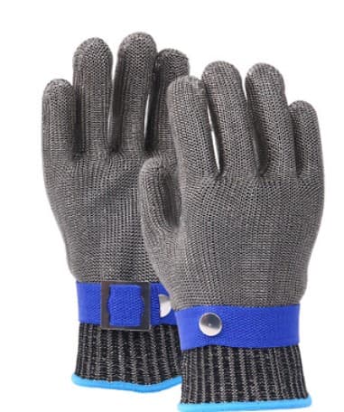 GUANTE DE SEGURIDAD ANTICORTE DE ACERO INOXIDABLE TALLA XL